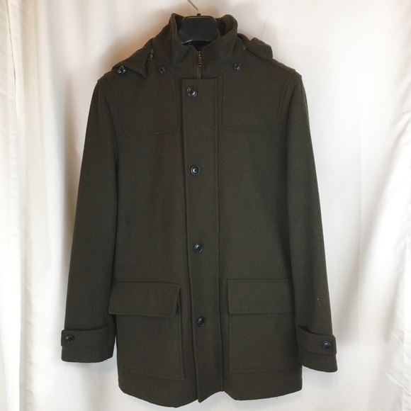 Lands' End Other - Lands End Brown Wool Winter Coat